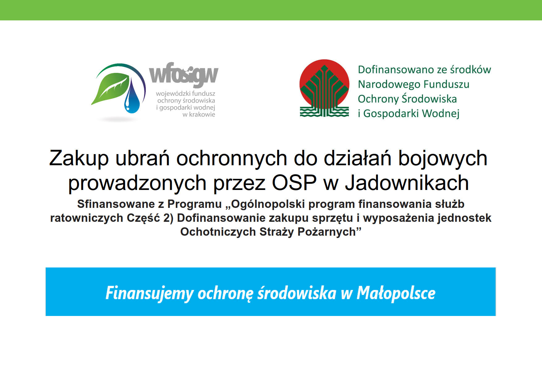 Zakup ubrań bojowych